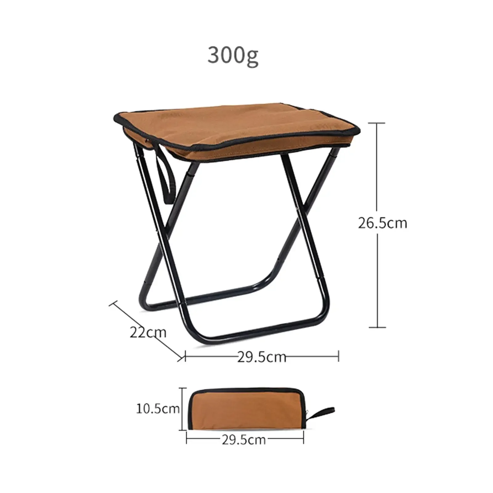 Camping Stool  Small Folding Chair Foldable Camping Chair Foot Rest Camp Stool Portable Folding Stool  Patio Gardening