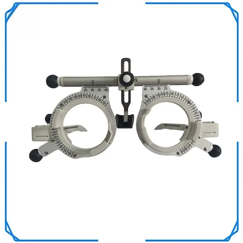 PD Adjustable Trial Frame Easy Operate Pupil Distance Adjustable Professional Optical Trial Lens Frame for Optometry
