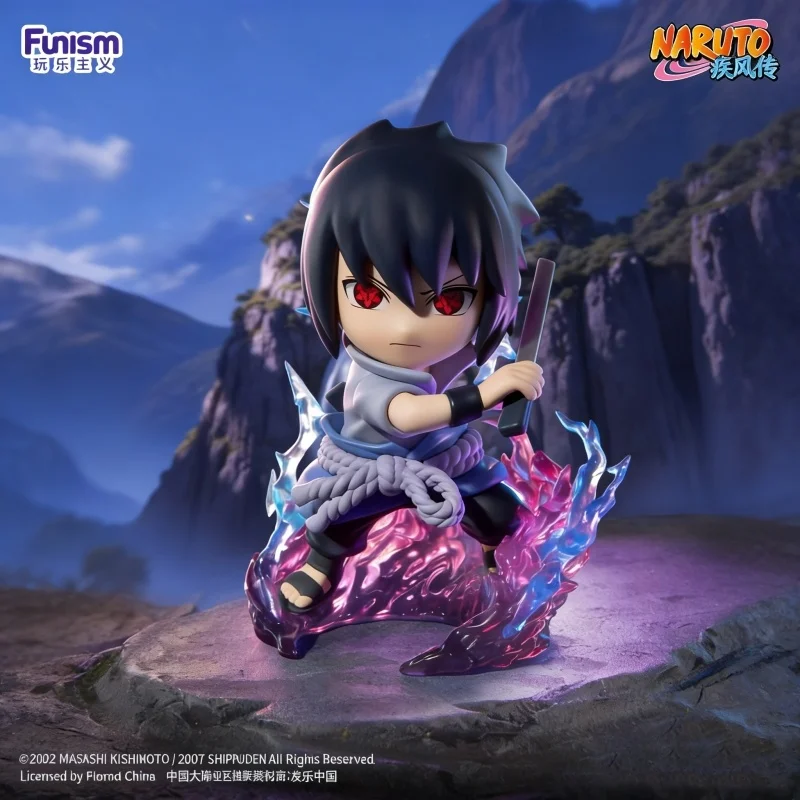 

FUNISM Naruto Sasuke Shippuden Figure Ultimate Battle Serie Anime Figure Model Blind Box Toy Birthday Gifts Desktop Ornament