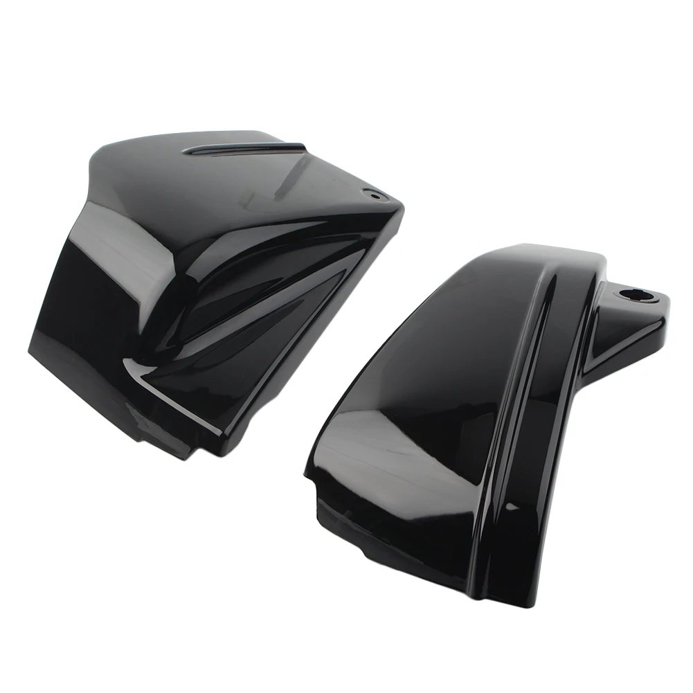 V-Star 650 Motorbike Side Fairing Battery Cover Left & Right For Yamaha DragStar 650 XVS650 XVS650A Custom Classic Black