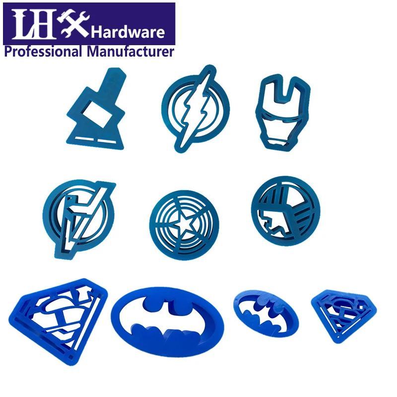 Super Hero and Fondant Cake Decorating Sugar Cookie Biscuit Cutter Pastry Bakeware Decoration Tools HP1120 G