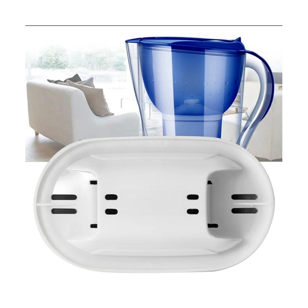 

Water purifier parts 9Pcs (NOT for Waterdrop's ) Compatible for All + Jug, Kettle Universal Filter