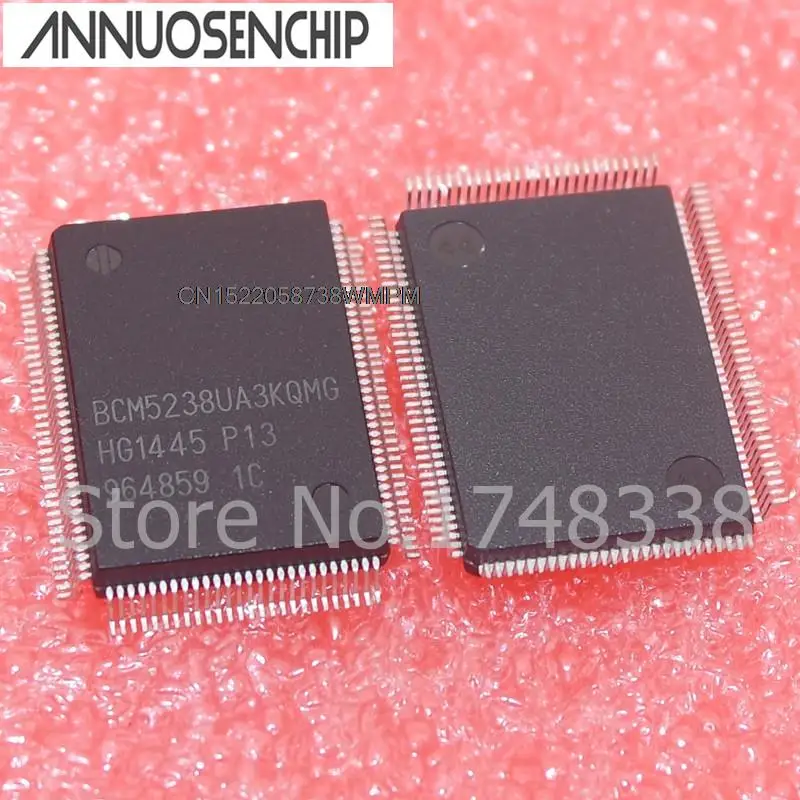 10PCS BCM5238 BCM5238UA3KQMG  QFP-128 BCM5238UA3KQM