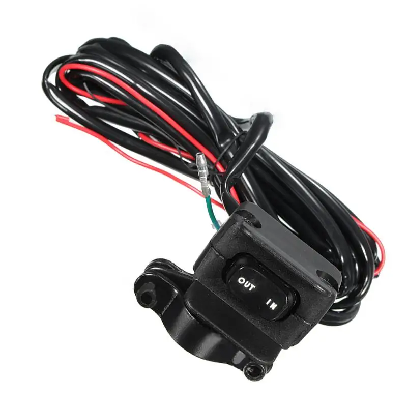 3 Meter Winch Rocker Handlebar Switch Control With Line Accessories For ATV UTV