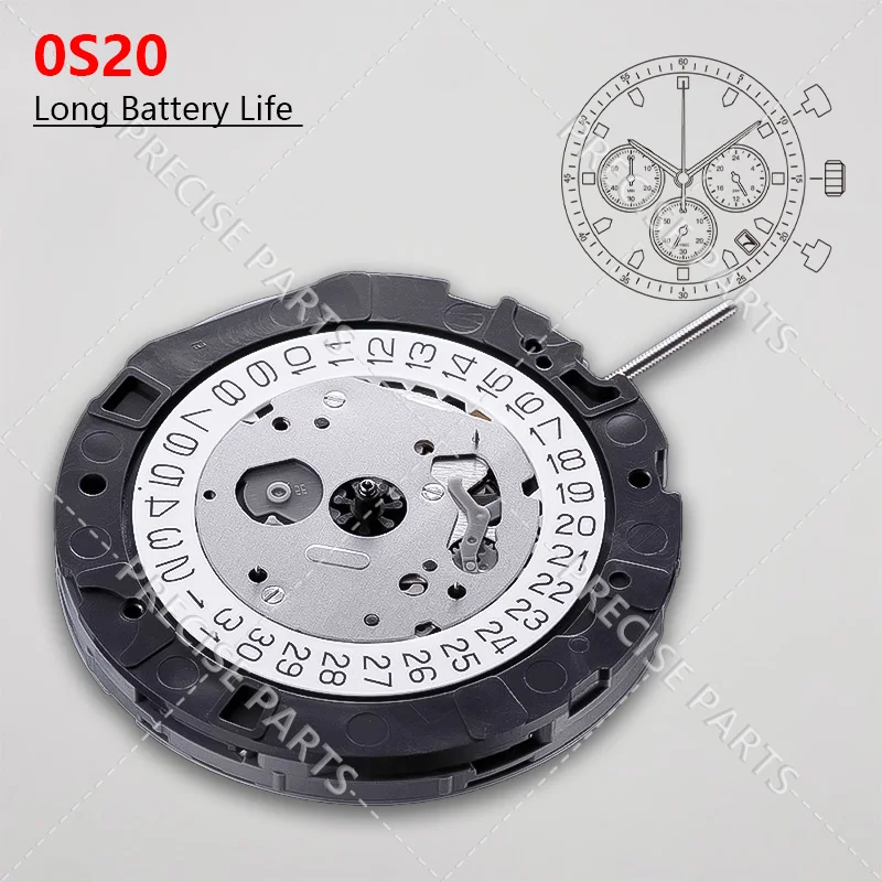 Japanese Movement 0S20 Can iIntegrate Speedometer Function 0S20-3 Movement Timing Brand New Genuine Product ﻿