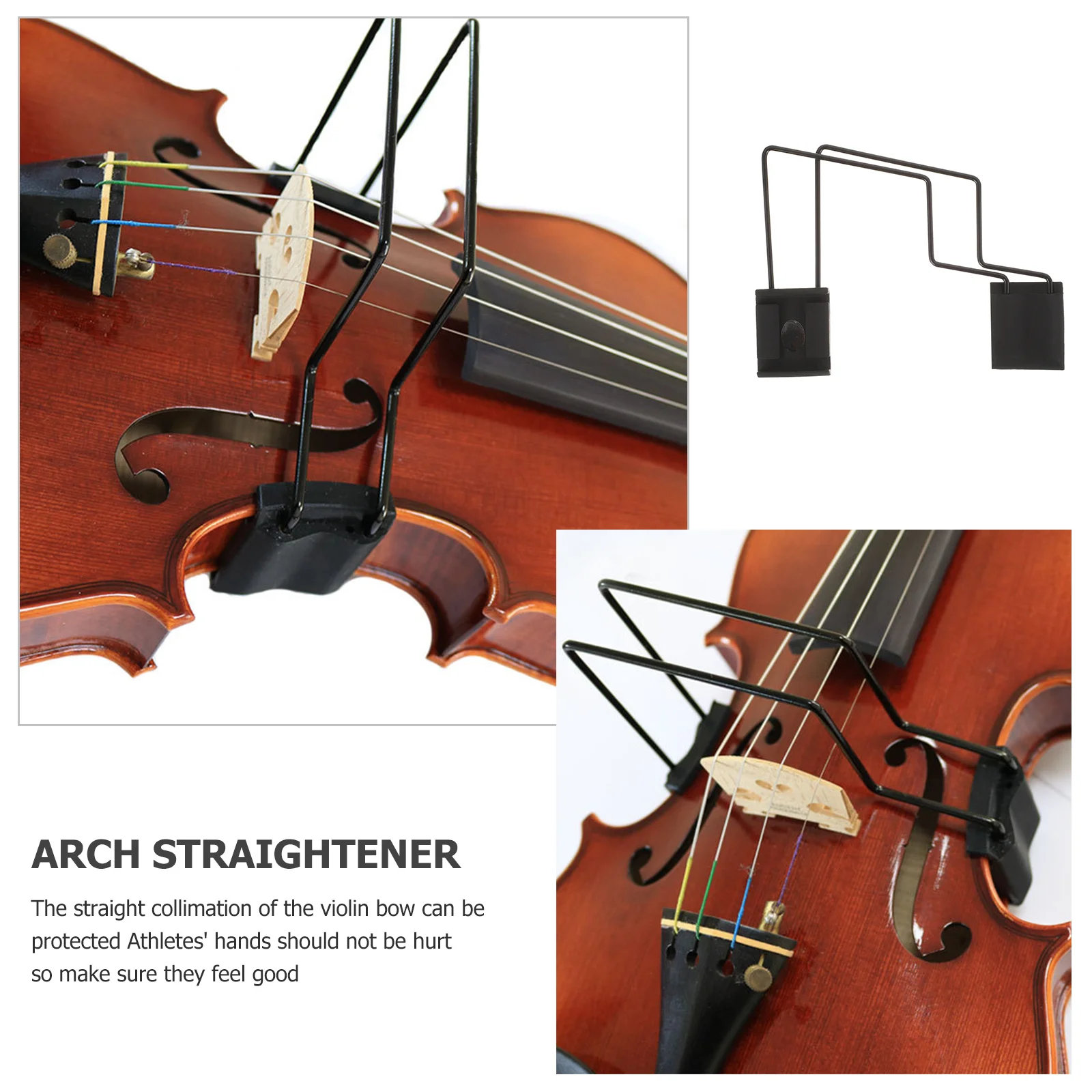 

Violin Bow Straightener 4 4 Corrector Tool Premium Quality Improve Technique Comfortable Fit Various Bows Violin Accessories