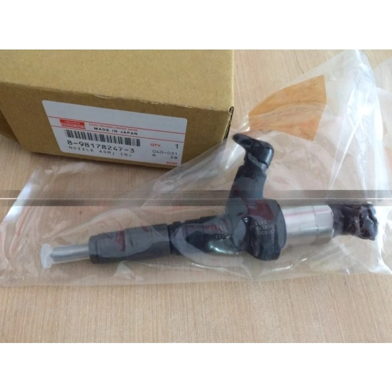 Hot saleIsuzu truck accessories 4JH1 4KH1 fuel injector assembly 8-98178247-3 Japanese original factory