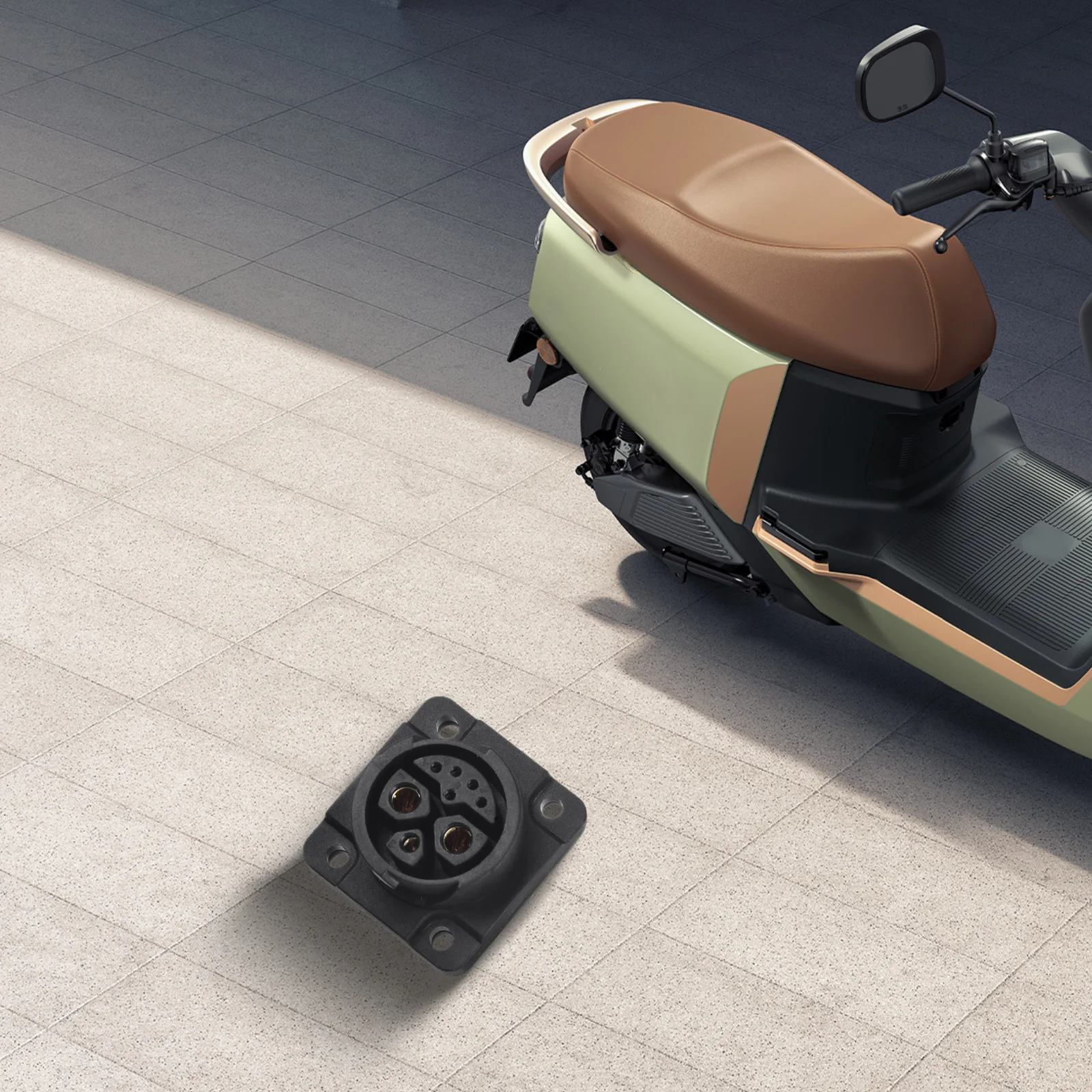 

IP67 Waterproof Motorcycle Charger Socket Male Female Battery Connector with High Temperature Resistance Features