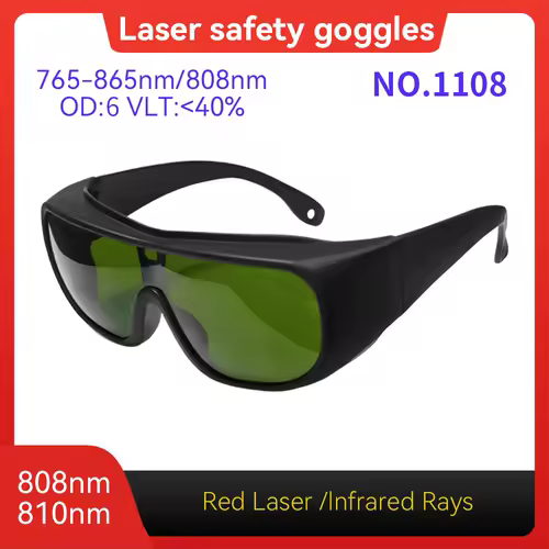 Laser Protection  laser glasses 10600nm OD6 UV400 532nm 808nm 1064nm Laser Safety Glasses IPL glases Laser Protective glasses - Image 13