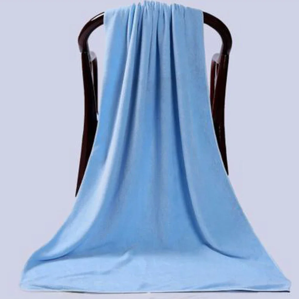 Quick Dry Towel Absorbent Bath Towel Travel Comfortable Generous Size Moisture Control Premium Microfiber Material