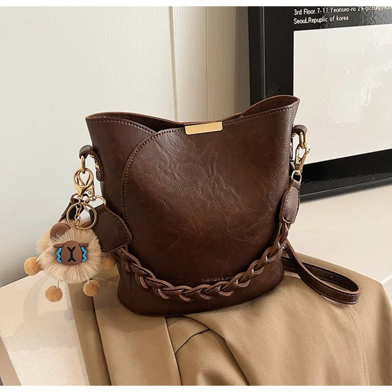 

Elegant Ladies Handbag Leather Shoulder Crossbody Messenger Bag Tote Luxury Brand Famous Designer Classic