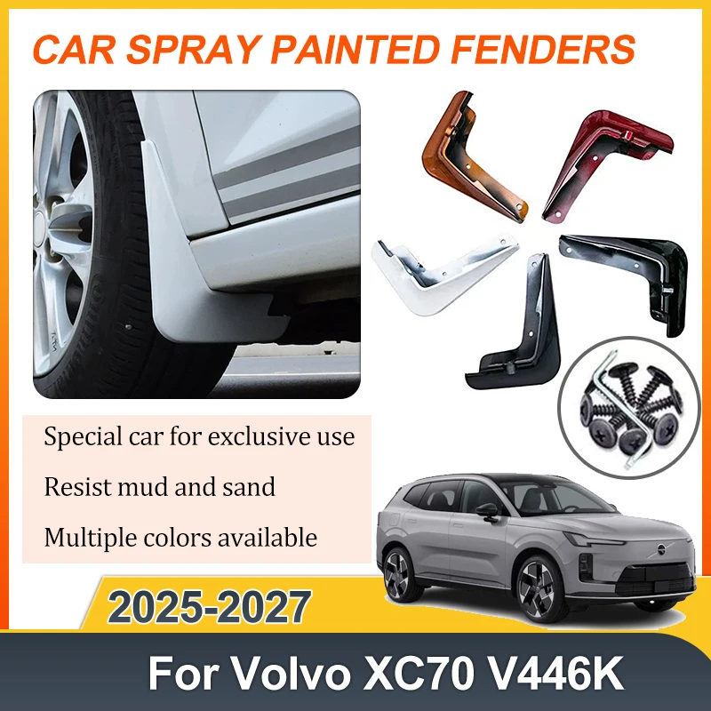 

Mudguards For Volvo XC70 V446K 2025 2026 2027 Car Mudguards Auto Flap Splash Guard Front Rear Fenders Mud Flap Tools Accessories