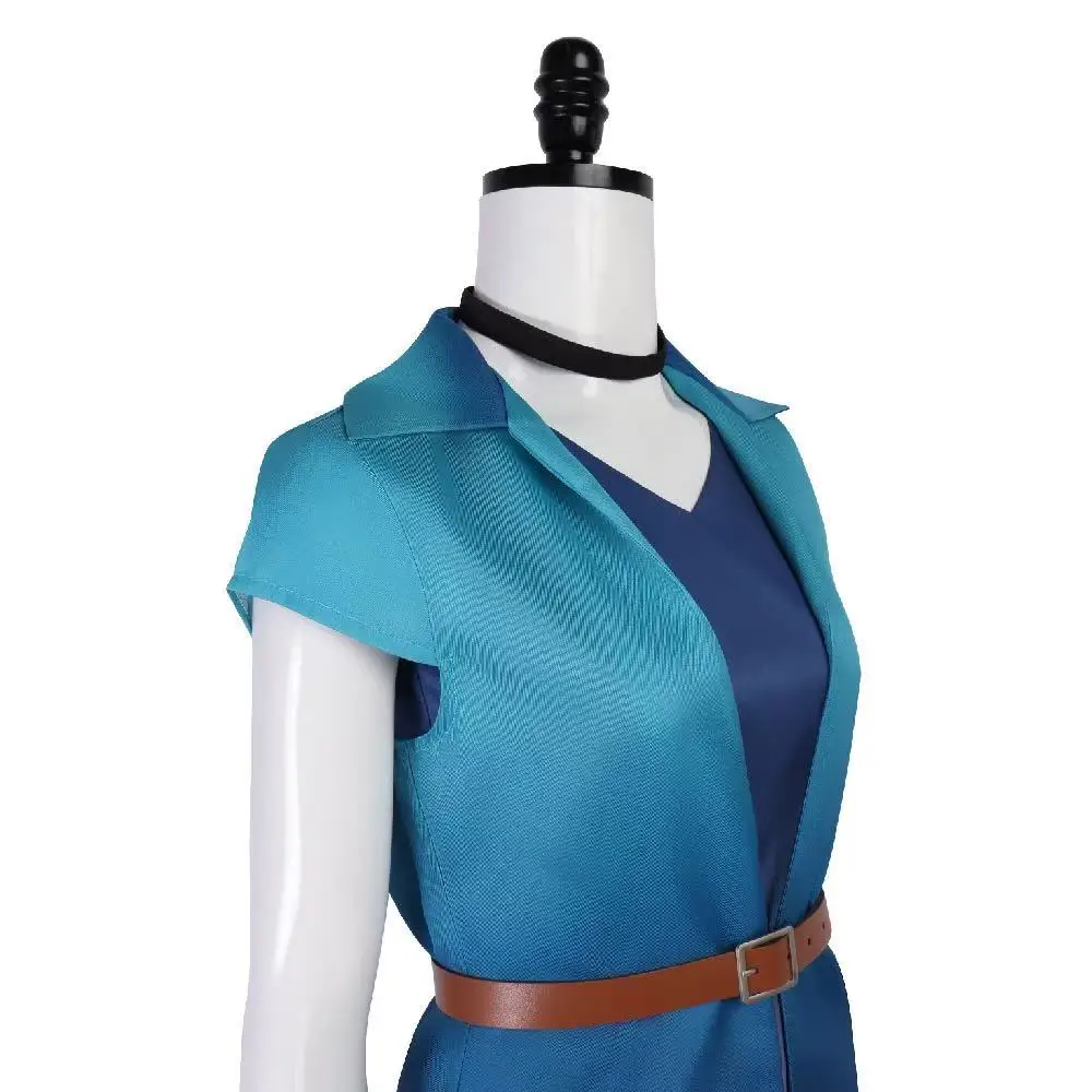 Cosplay anime costume Abigail for Halloween role-playing Stardew Valley suit