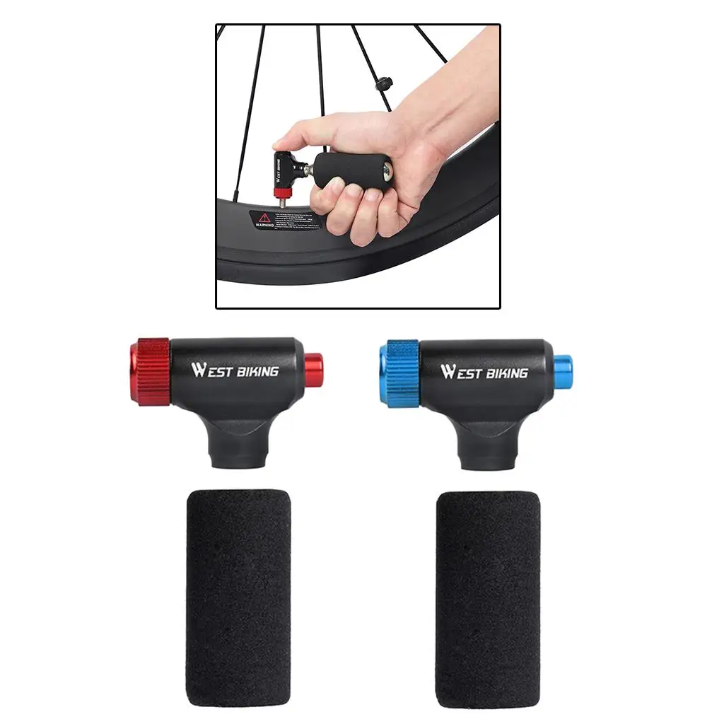 

Велосипедный насос CO2, надувной насос, легкий надувной насос для шин для клапана Presta Schrader