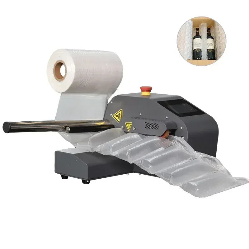 YjnPack Leader Inflatable Bag Buffer Packaging Pillow Void Filling Wrap Air Cushion Bubble Film Machine