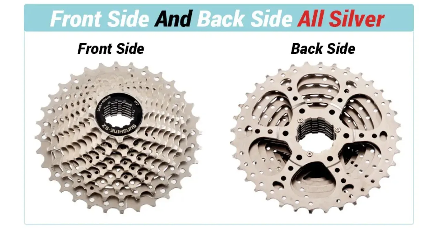 SUNSHINE 11 34t 36t 40t 42t 46t 50t Kassette 11-Gang Leichtgewicht 11-Gang MTB-Kassette für Shimano HG MTB Rennrad-Kassette – Detail 8