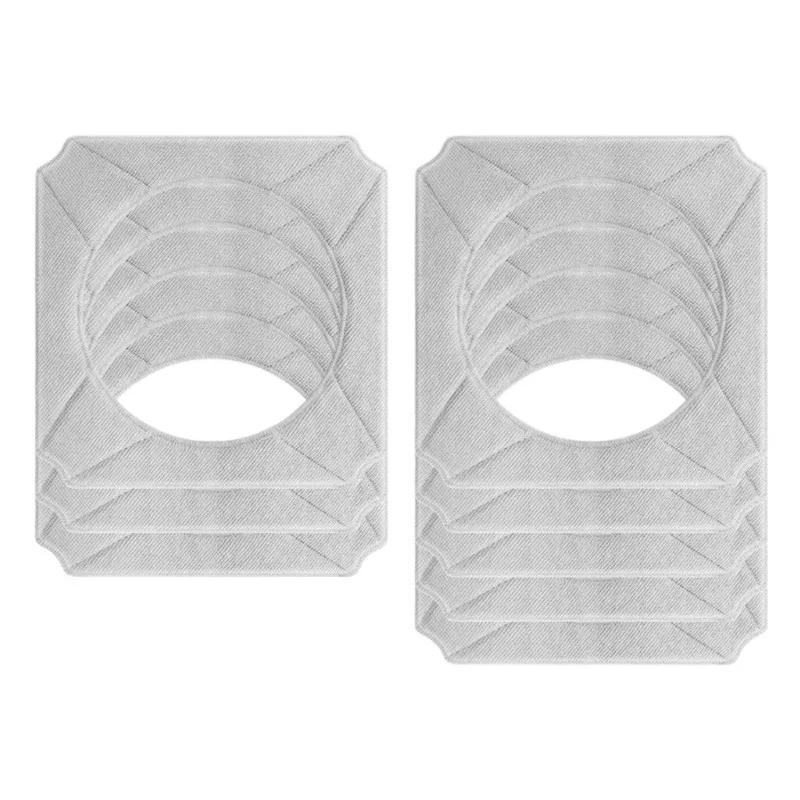 BBNV-For Ecovacs W950/W930 Replacement Mop Cloths- 8PCS Washable Cleaning Rag For Window Vacuum Cleaner Robot Accessory