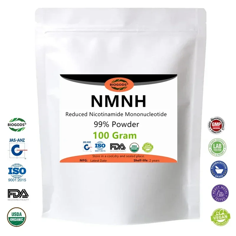 50-1000g 99% NMNH, Reduced Form,Anti Aging,Skin Whitening,Free Shipping