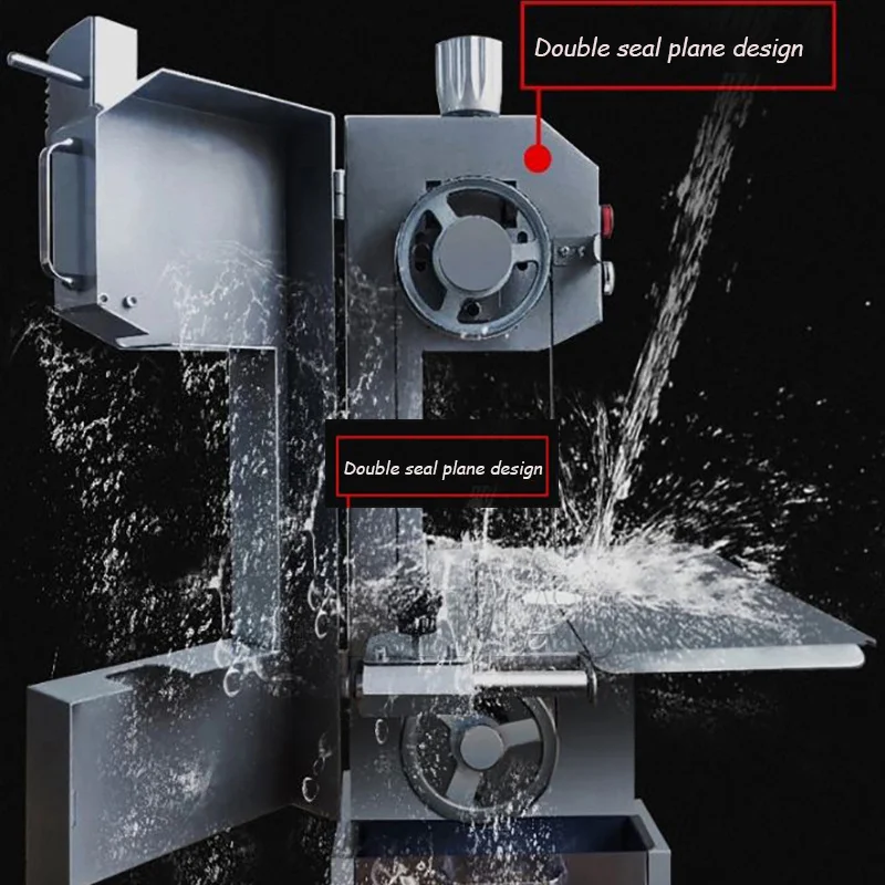 آلة قطع اللحوم ، آلة قطع العظام ، آلة قطع العظام ، آلة قطع العظام ، قاطع لحم وسمك كهربائي لتجميد اللحوم