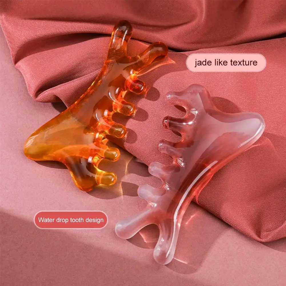 

Расческа для массажа головы, разблокирующая меридиан, 4 в 1, массажная расческа для глаз меридиана, расческа для плеч, шеи, кожи головы, соскабливание головы Sanda G4M5