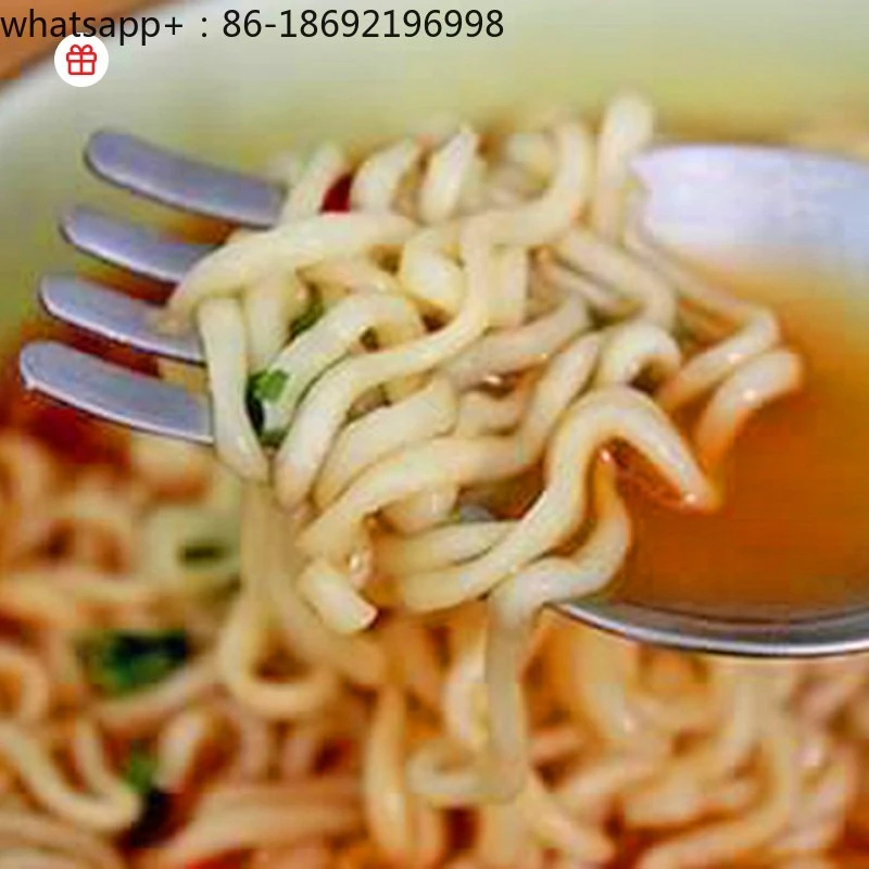 Fork and Spoon Two-in-one Ramen Spoon Butter Knife Eating Noodle Artifact High-value Tableware