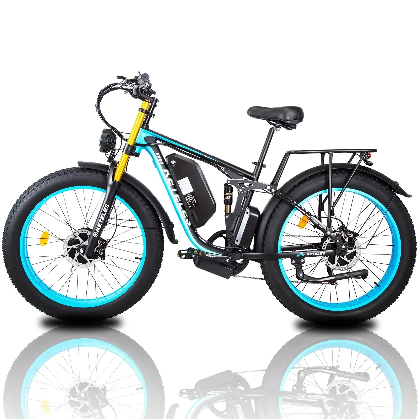 

Motorcycle for Adult 2000W Dual Motor 48V 23AH Fat Tire Hydraulic Brake Soft Tail Frame Hydraulic Big Front Fork Ebike