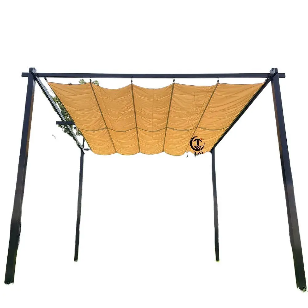 

Villa courtyard awning Push-pull awning Outdoor leisure gazebo Grape rack Retractable flower awning