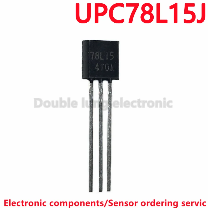 50PCS/100PCS/LOT UPC78L15J UPC78L15 78L15 TO92 IC THREE TERMINAL POSITIVE VOLTAGE REGULATORS