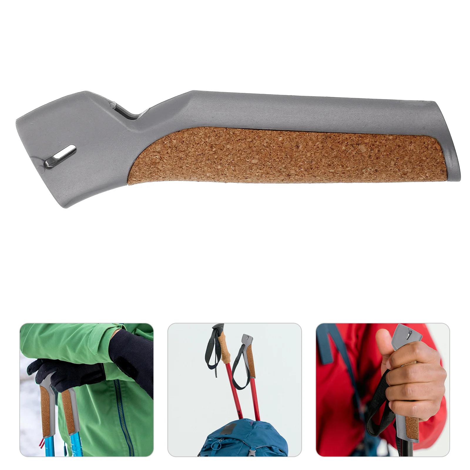 

Trekking Pole Soft Cork Handle Replacement Hiking Anti-Skid Durable Comfortable for Outdoor Walking Climbing Skiing