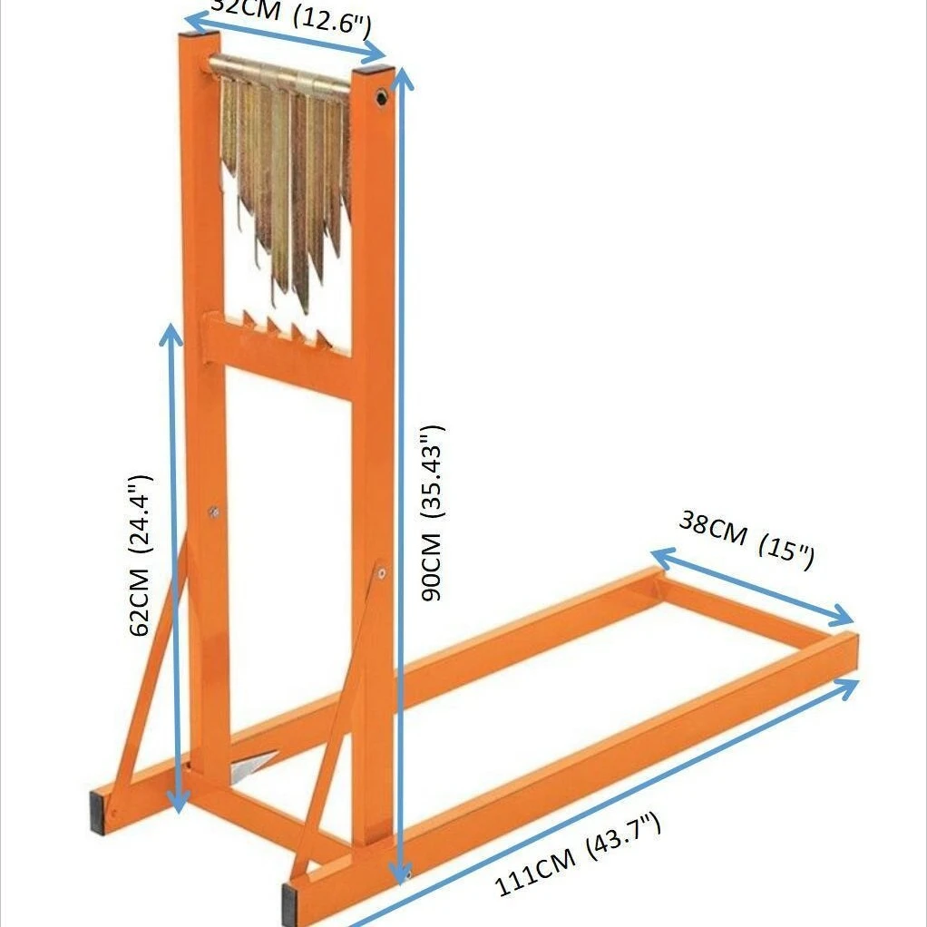 Thickened new 300kg heavy duty foldable portable wood bracket, wood turner, saw horse, saw frame