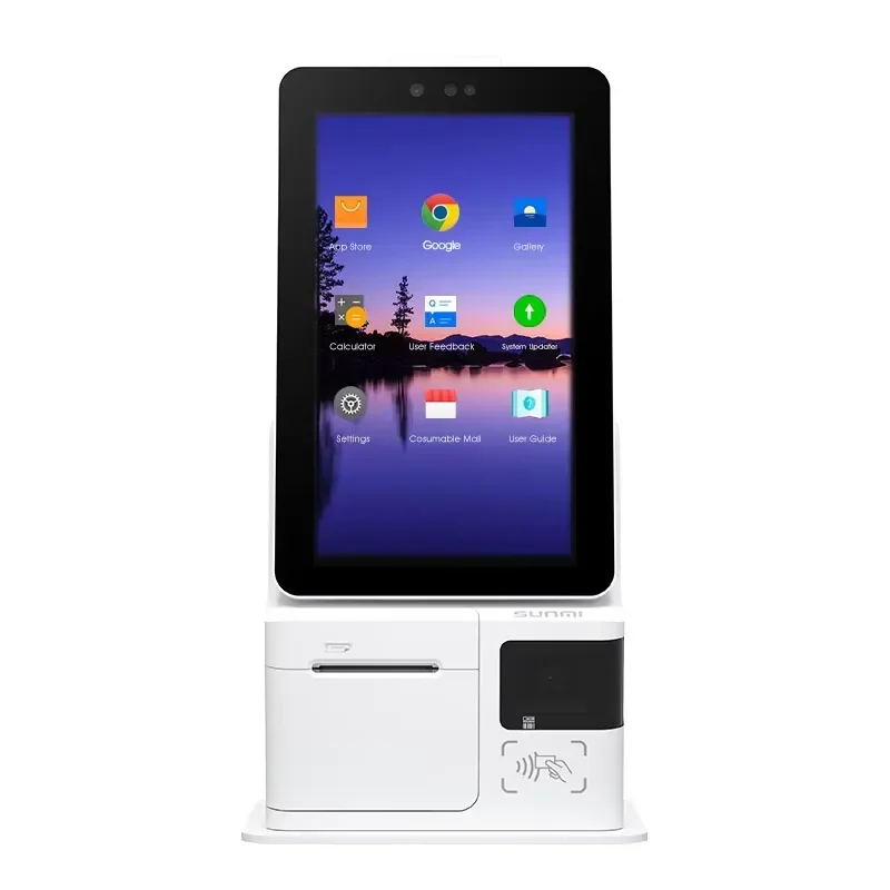 for Kiosk Sales Supplier All in One Smart Pos Cash Register Retail Self service Kiosks