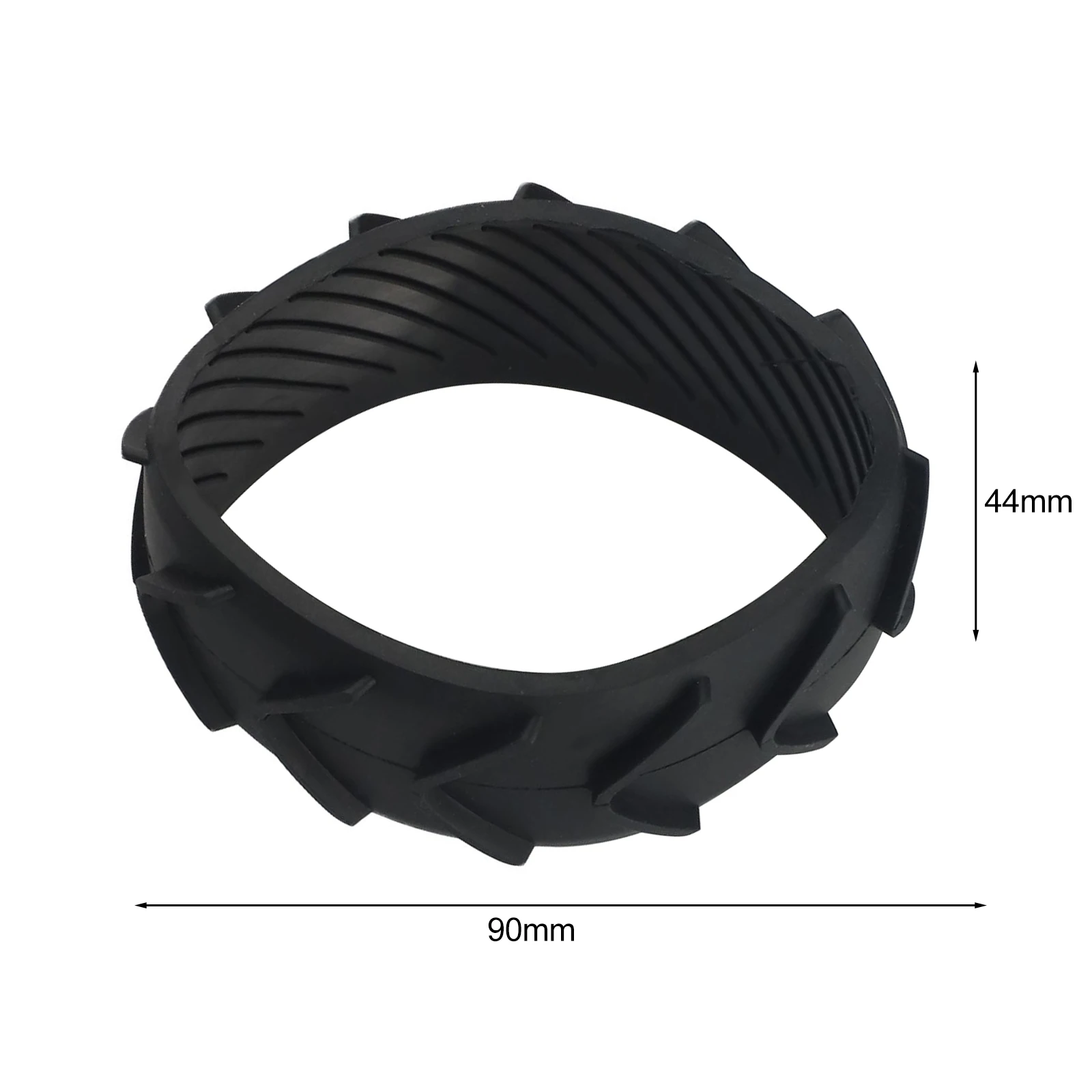 Wheel Protector For Worx Robot Mower Front Wheel M500/plus M700/ M700 Plus M1000 S300 L8 L1000 85*44mm Rubber Protector