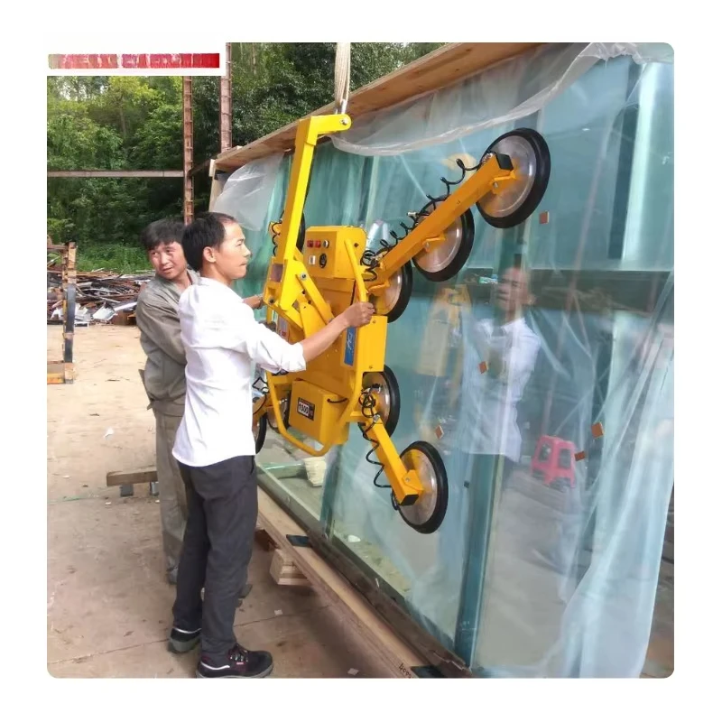 Vacuum Lifting Equipment Glass Lifter Machine Tile Installation Tools Electric Vacuum Suction Cup Lifter