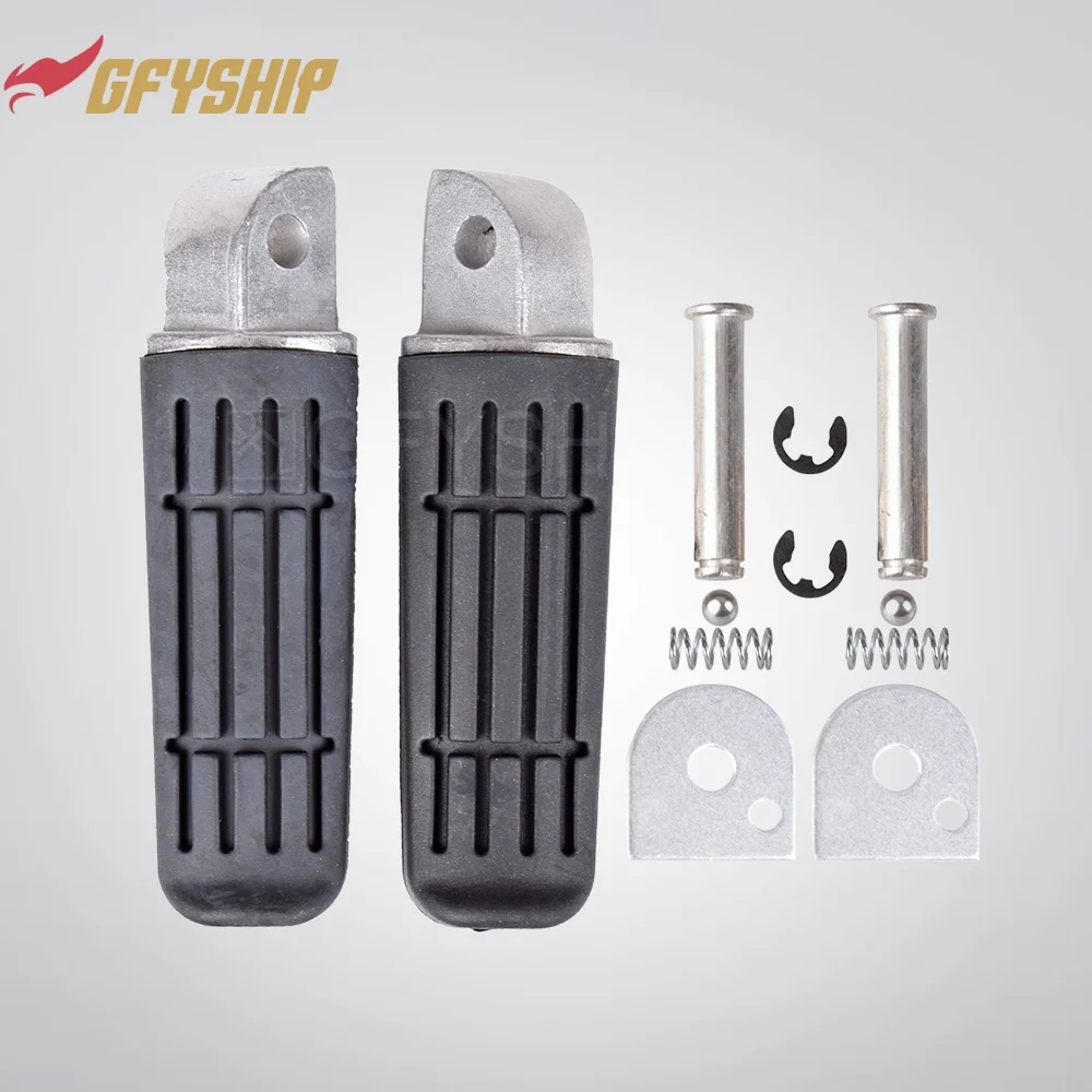 Motorcycle Rear Footrests Foot pegs For Yamaha FZ6S FJR1300 FZ400 FZ6R XJR400 XJR1200 XJR1300 XJ6 FZS1000 FAZER 1000