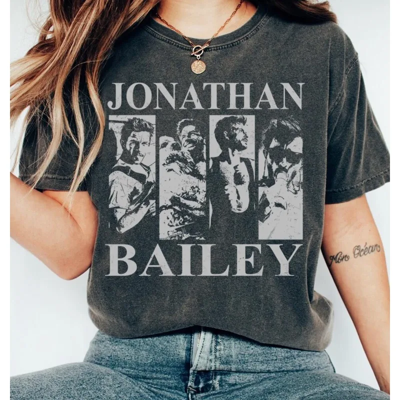 Retro Jonathan Bailey TV Drama Comfortable Color Shirt for All Seasons, Casual and Fashionable, Suitable for Both Men and Women