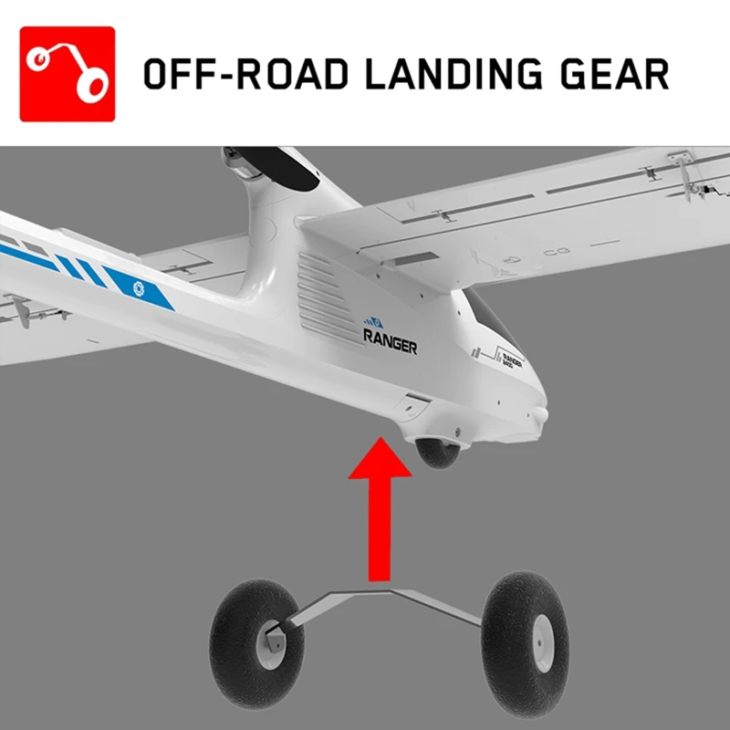 Volantex RC Ranger 2400 V757-9 75709 2400mm Wingspan 5 Channel EPO FPV RC Plane Airplane Model Glider PNP SET Without Battery