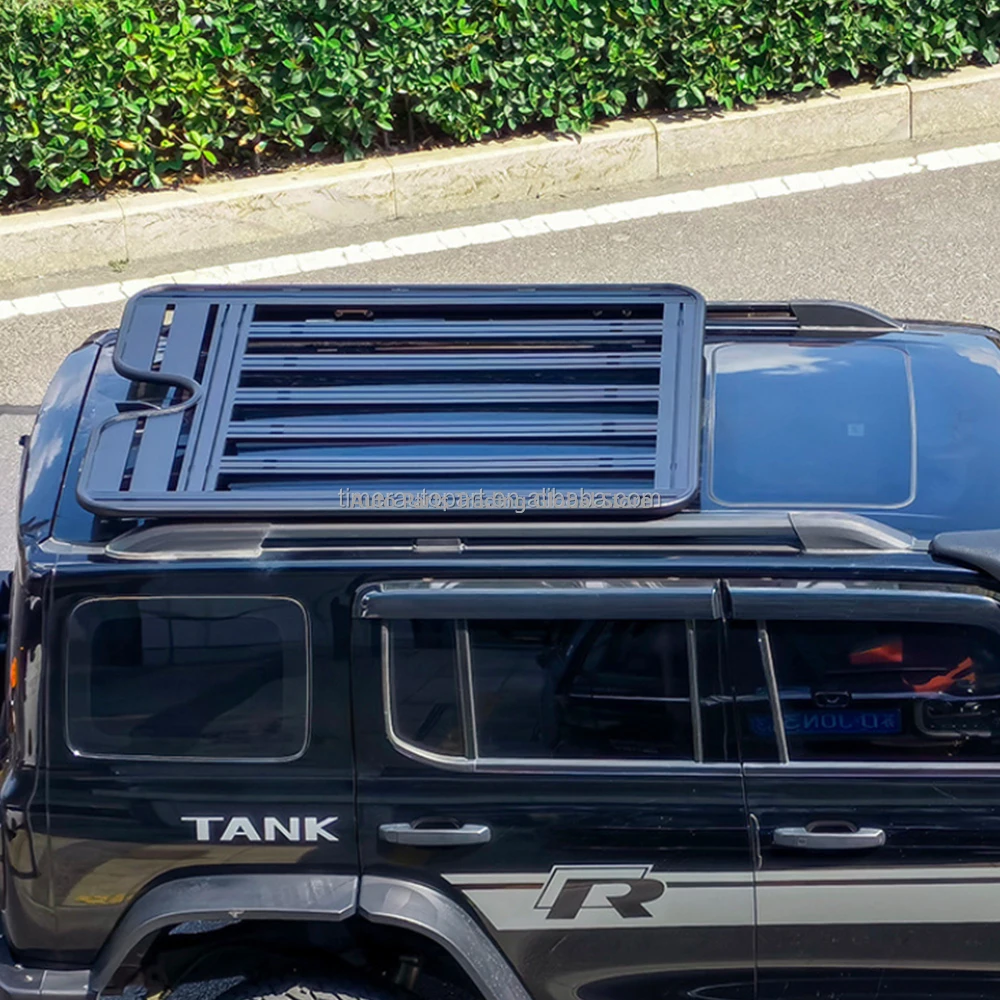 

Best Quality Steel Luggage Carrier For SUV Hitch Large Cargo Box For Car Tank 300 Top Roof Bars Without Ladder Outdoor Camping