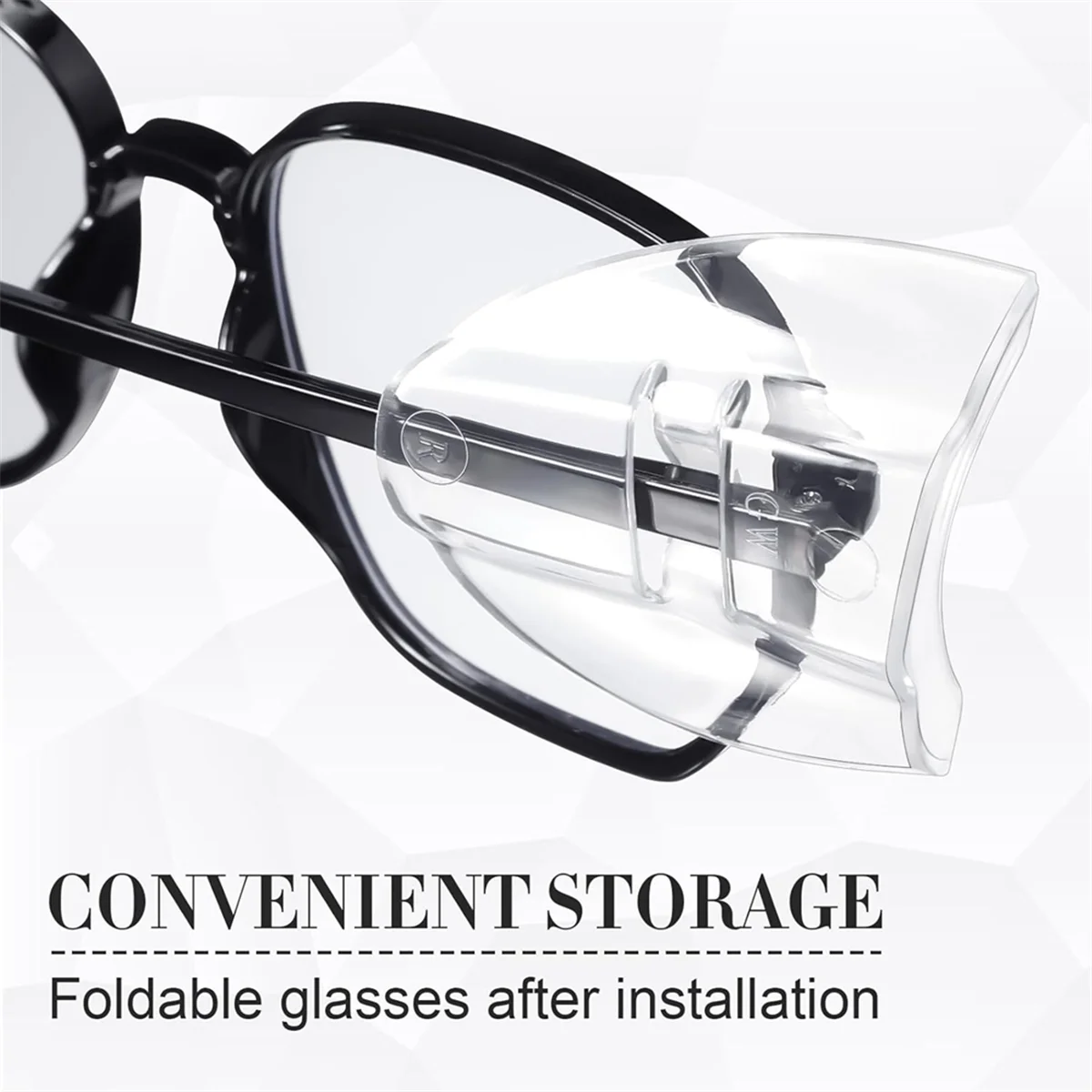 

Side Shields For Glasses Safety Glasses Side Shields for Prescription Eyeglasses Slipon SideShields Side Guards Transparent