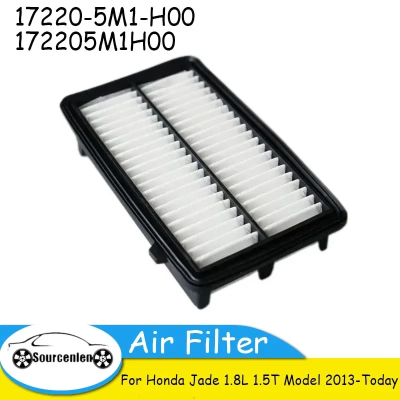 Air Filter Cabin Filter 17220-5M1-H00 172205M1H00 for Honda Jade 1.8L 1.5T Model 2013-Today Car Accessoris Filter