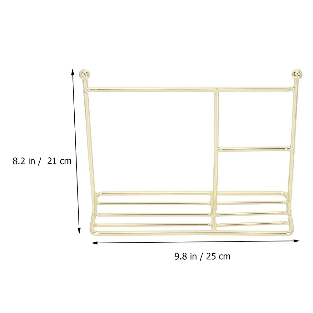 Mini Metal Clothes Hanger Rack for Small Garment Display Portable Lightweight Polished Clothing Storage