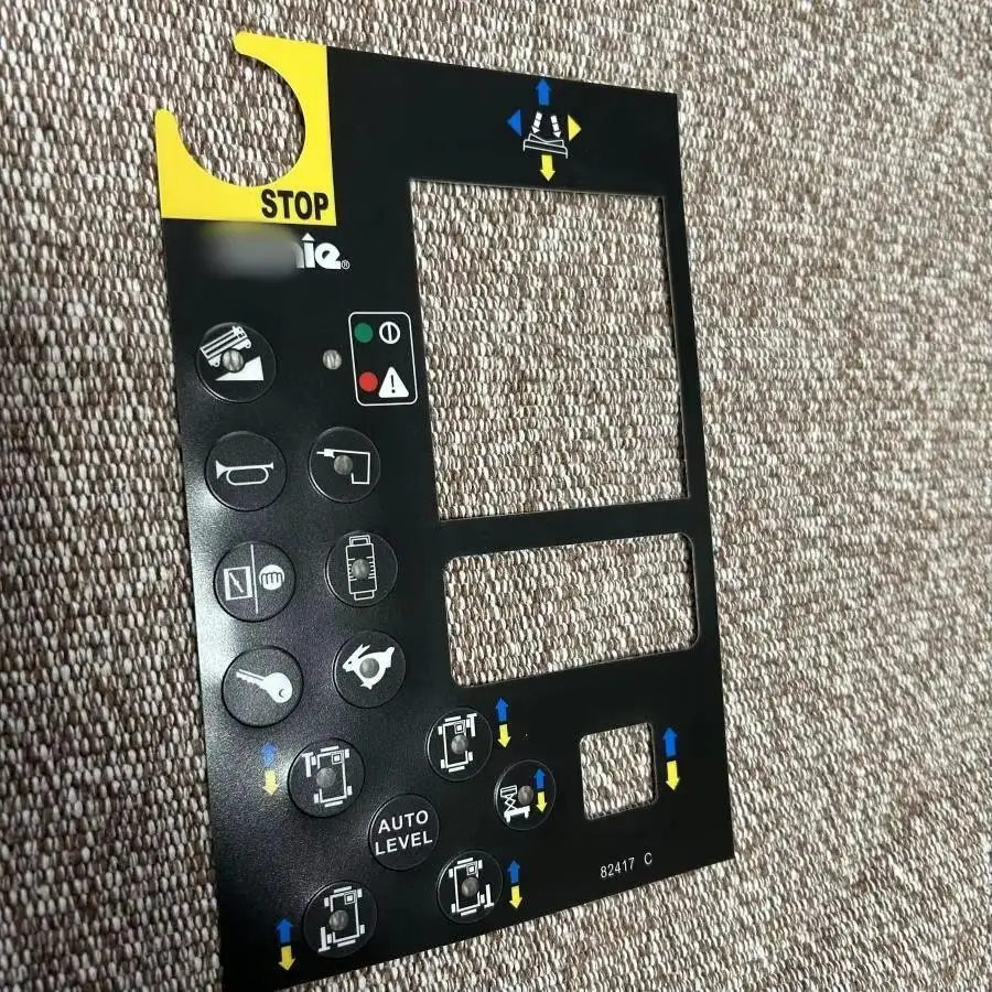 82417 82417GT Platform Control Panel Decal Used For GS-2668 RT GS-3268 RT GS-3384 GS-3390 GS-4390 GS-5390