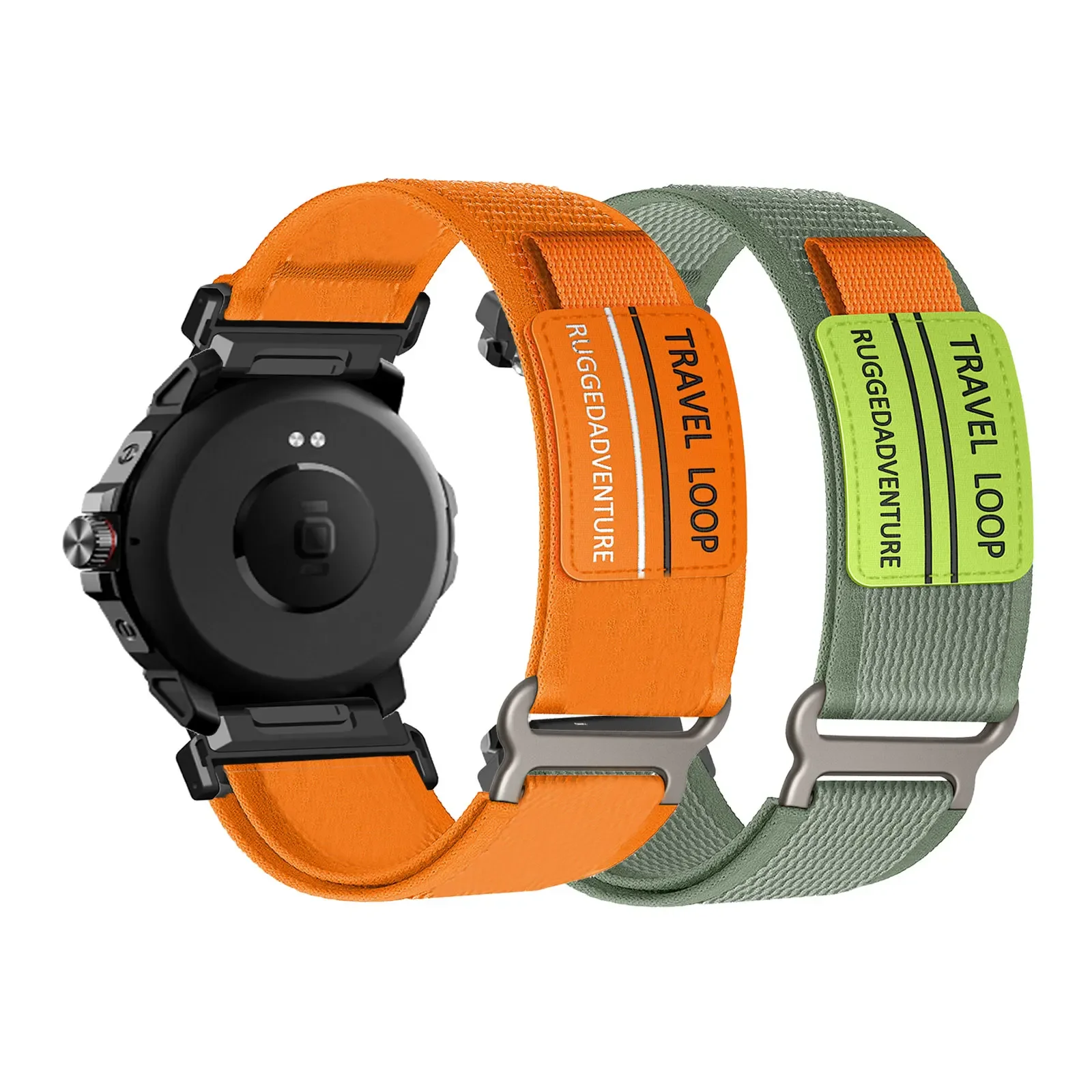 

2 шт. нейлоновые ремешки на липучке для ремешка COROS VERTIX 2/2S для мужчин и женщин