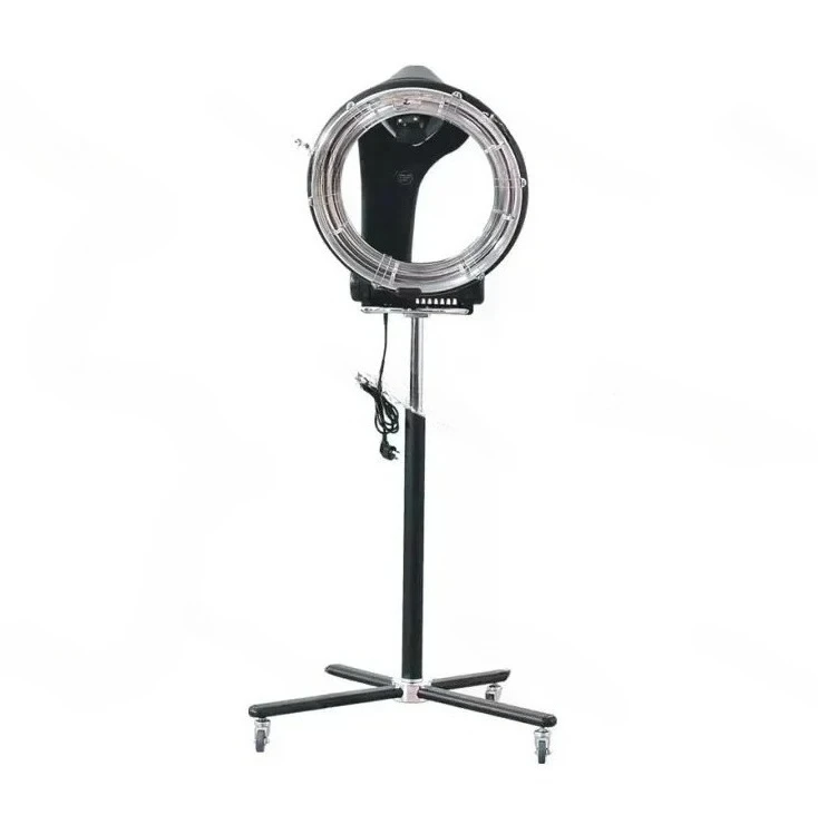 

Professional orbital halo wall mounted infrared hair color processor and dryer accelerator