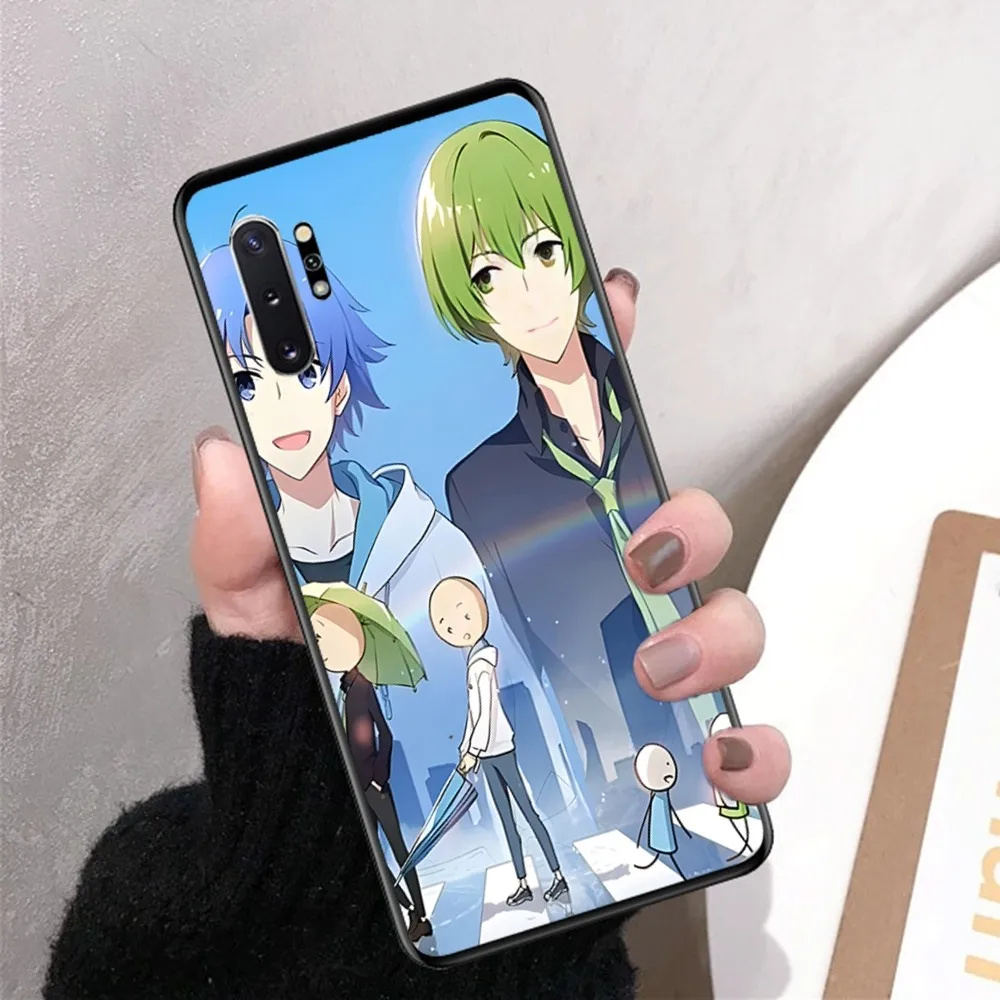 Anime Beryl and Sapphire Phone Case For Samsung Note 8 9 10 20 pro plus lite M 10 11 20 30 21 31 51 A 21 22 42 02 03