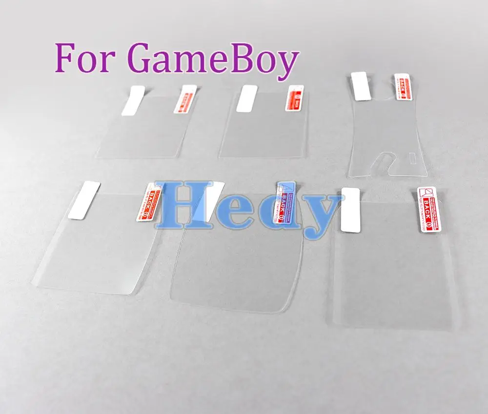 

500PCS Plastic Screen Lens Protector Film For Nintendo Game Boy Color Advance SP Pocket For GBA GB GBC GBP GBA SP GBM Console