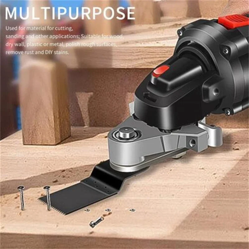 Imagem -02 - Ângulo Moedor de Conversão Adaptador Cabeça Universal para 100 mm 115 mm 125 mm Ângulo Moedor Polidor Polimento Ferramenta Oscilante M10 M14