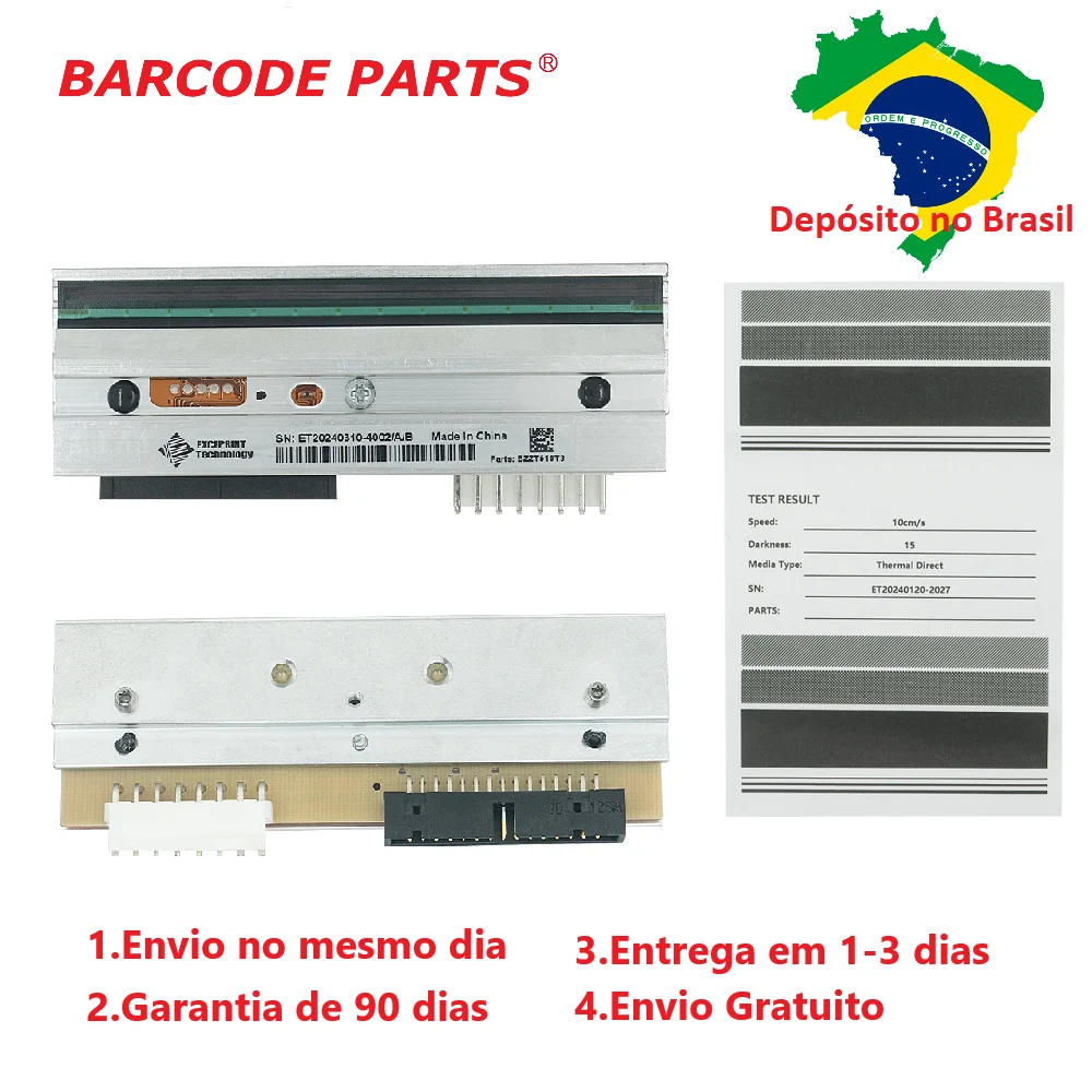 

Brand New 300dpi Print Head for Zebra ZT510 Thermal Barcode Label Printer,P/N:P1083347-006