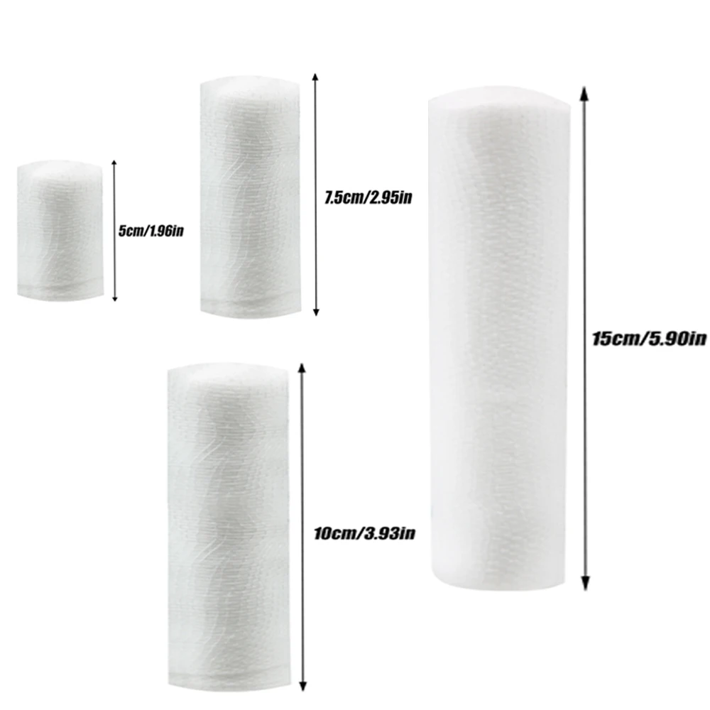 10 Roll Gauze Rolls Tape - Gauze Wrap - First Aid Supplies - Flexible,Breathable Gauze Bandage -Bandage Wrap for Wound Dressing