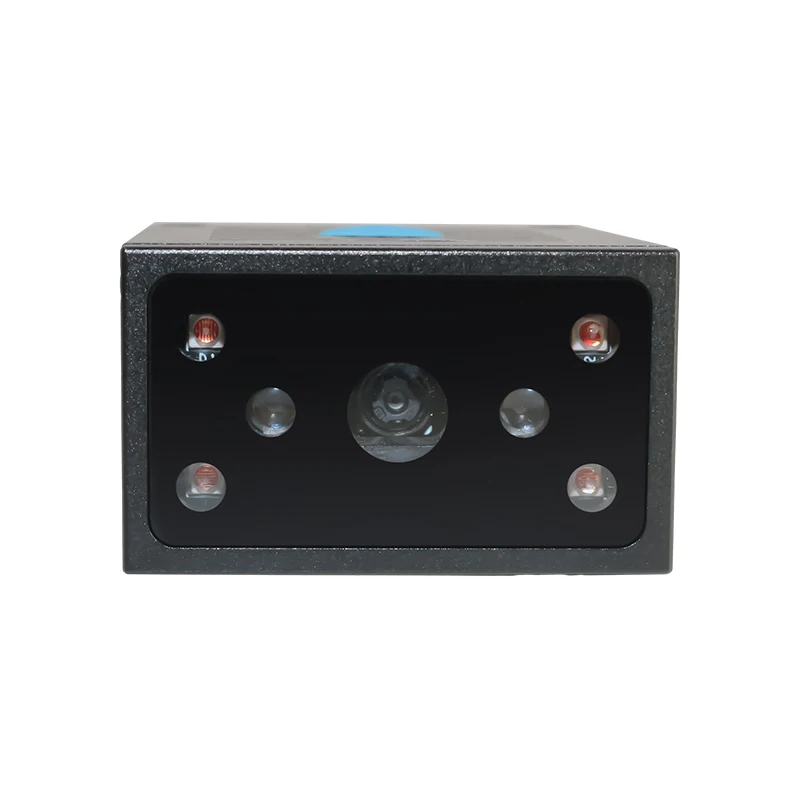 China Manufacturers' Industrial QR Code Scanners Rugged Dustproof Ethernet USB Barcode Reader RS232 Wired Fixed Mount Stock