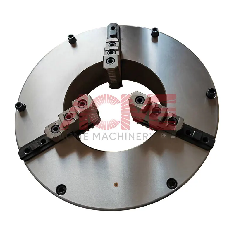 Three-Jaws Self-Centering Handle Chucks Automatic Rotary Fixture Clamping Pipe for Welding Positioner Turntable